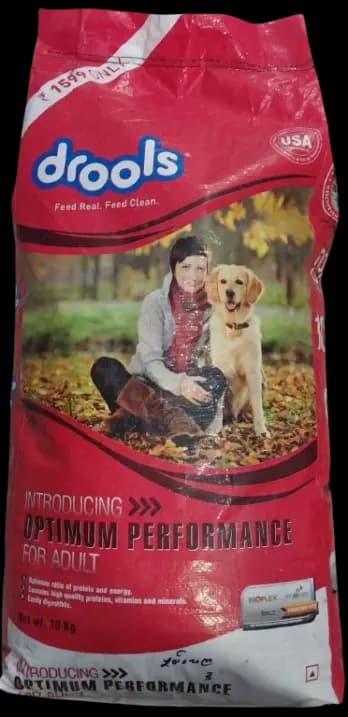 Drools Optimum Performance for Adult Dogs.